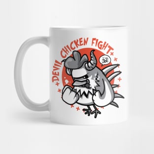 Devil Chicken Fight Mug